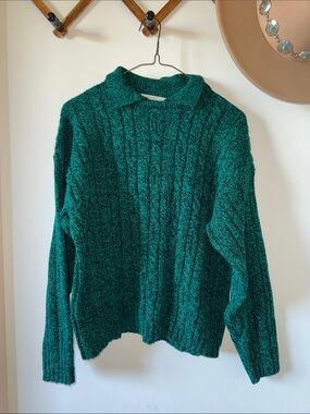 Sweet Baby Jane Mock neck Sweater, Size Small